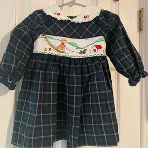 Vintage Smocked BT Kids Dress